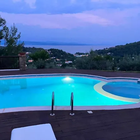 Luxury Nefeli In Skiathos Featuring An Exclusive Private Pool Oasis